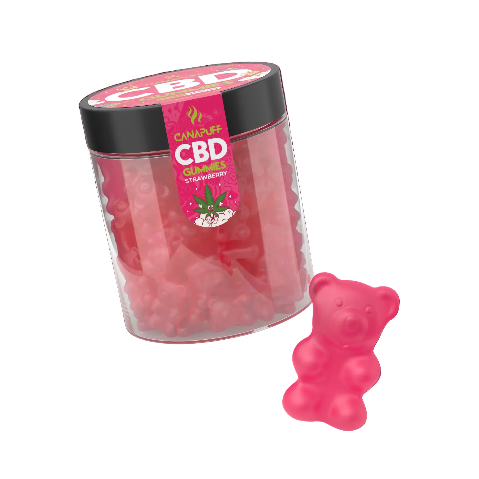 CBD Gummies Strawberry - Image 2