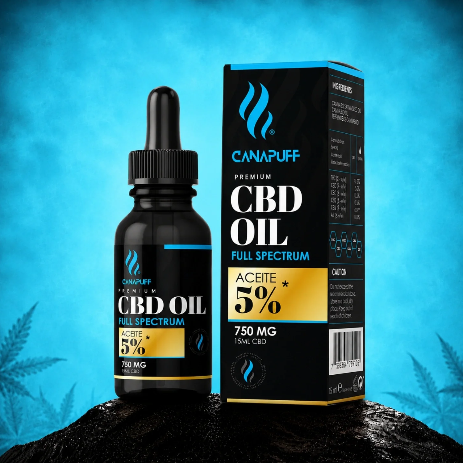 CBD Oil Full Spectrum 5% 15ml