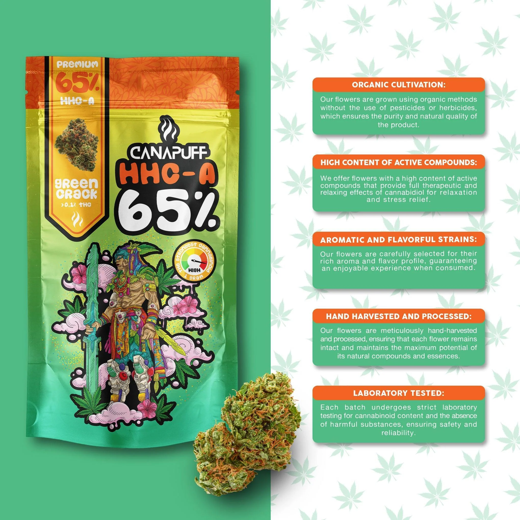 HHC-A Flowers Green Crack 65% - Image 11