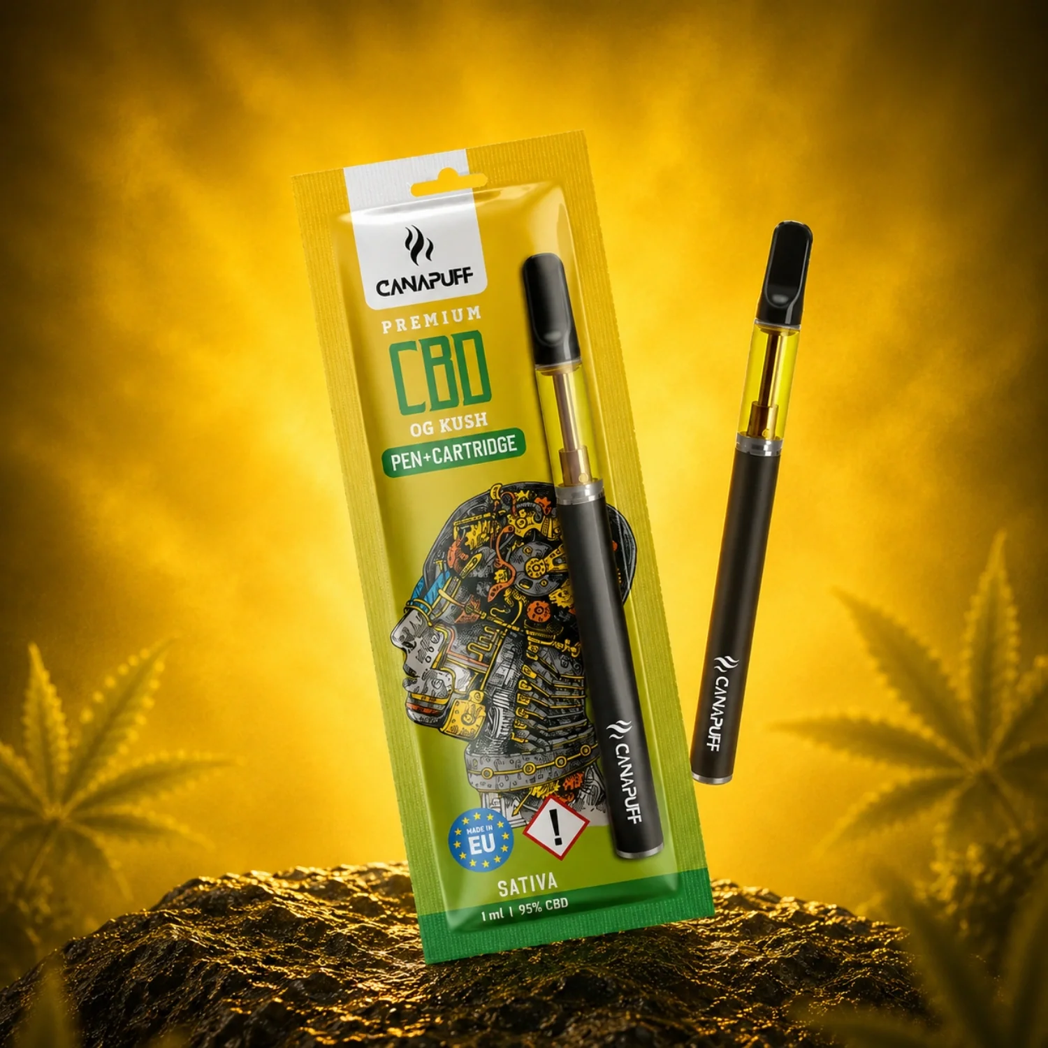 CBD Pen+Cartridge OG Kush 95%