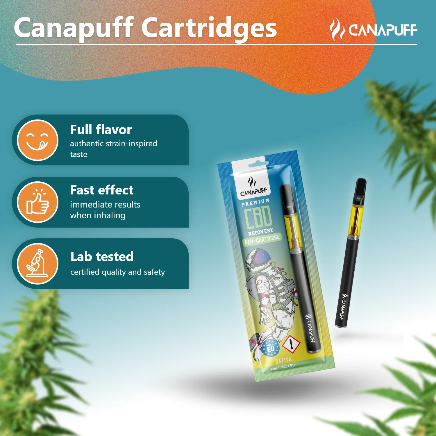 CBD Pen+Cartridge Recovery 95% - Image 3