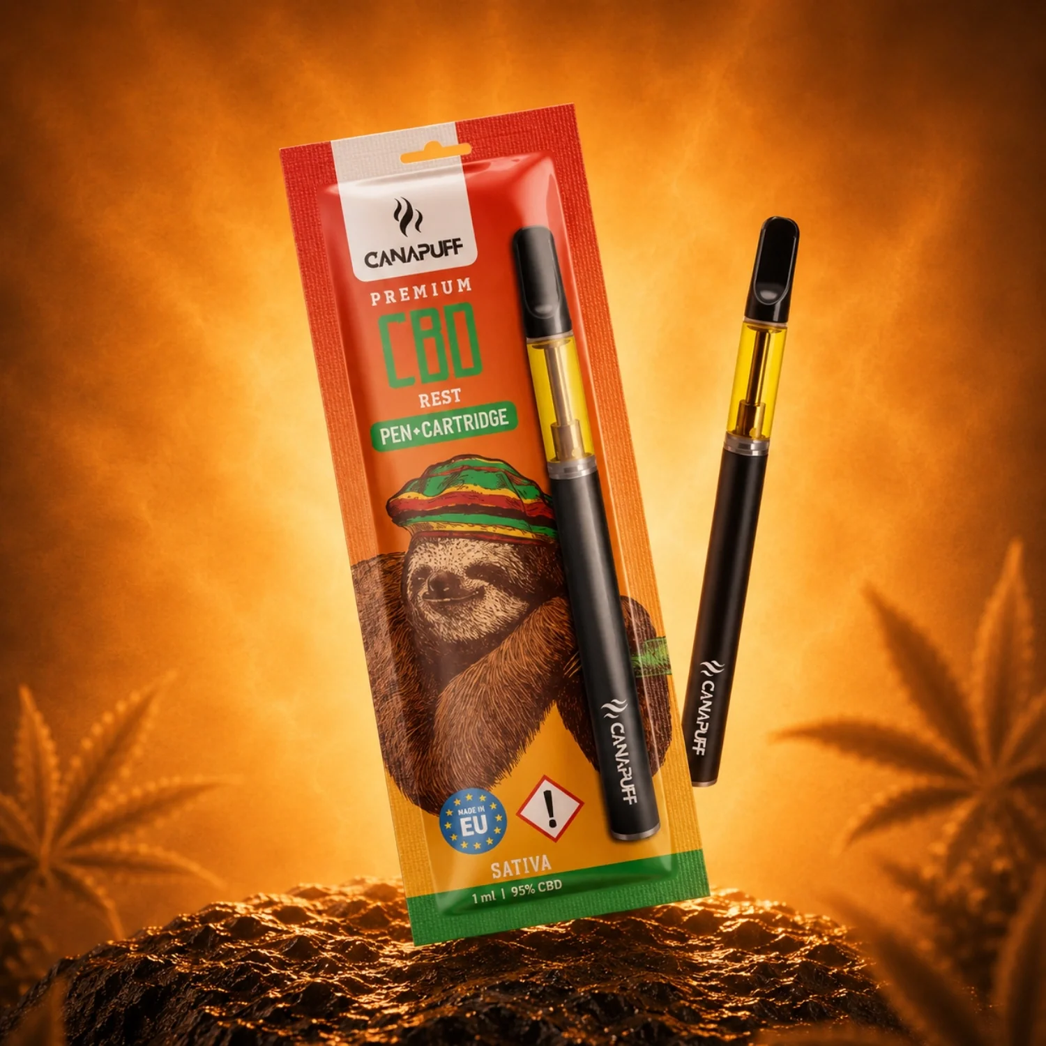 CBD Pen+Cartridge Rest 95%