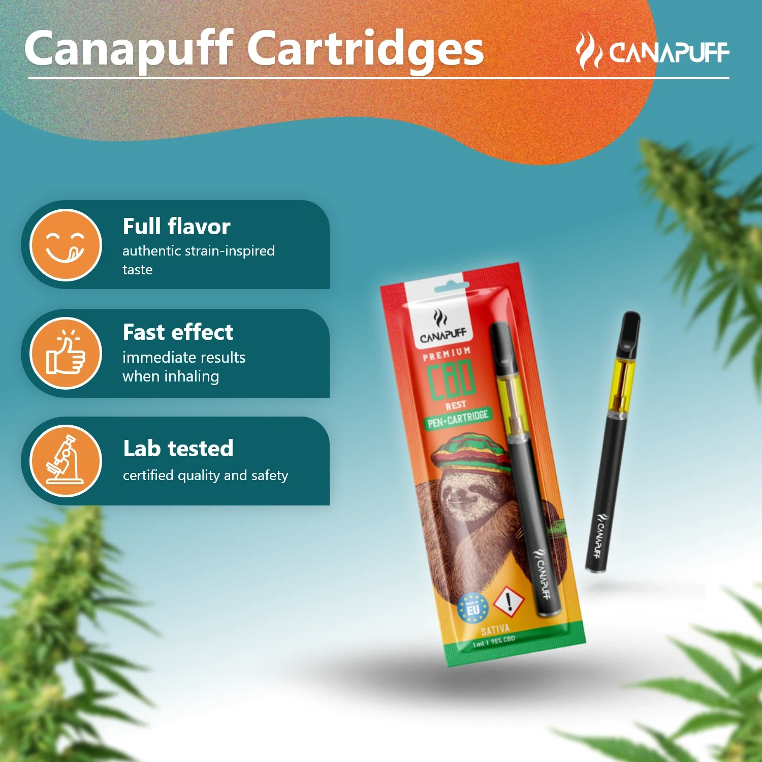 CBD Pen+Cartridge Rest 95% - Image 2