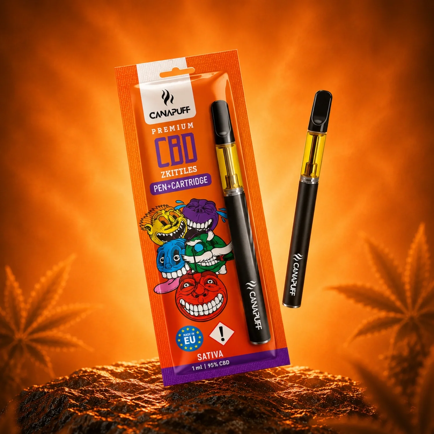 CBD Pen+Cartridge Zkittles 95%