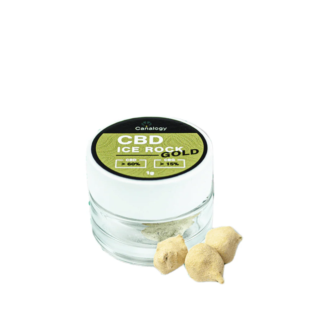 CBD IceRock Gold 60% CBD, 15% CBG