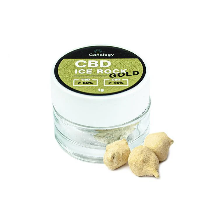 CBD IceRock Gold 60% CBD, 15% CBG - Image 3