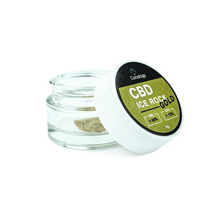 CBD IceRock Gold 60% CBD, 15% CBG - Image 4