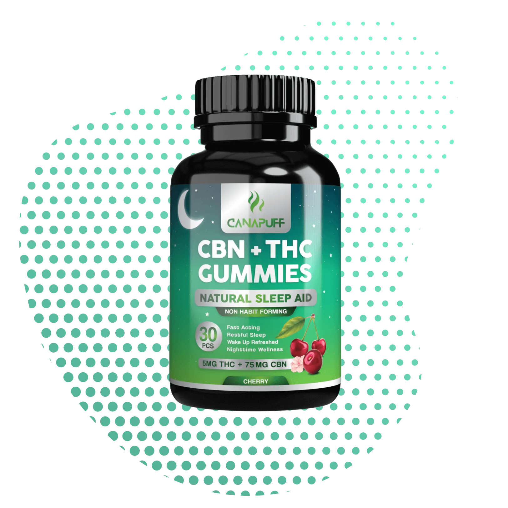 CBN+Delta 9 Gummies Cherry - Image 13