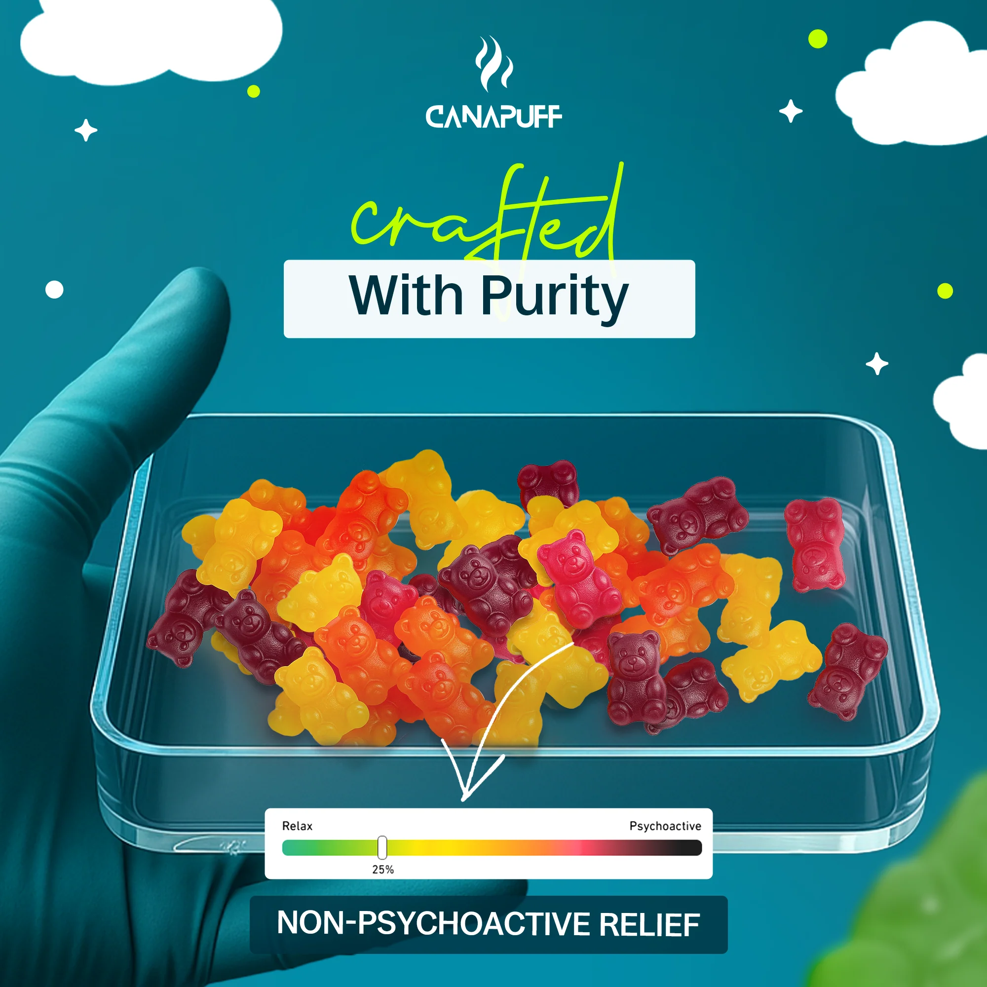 CBN+Delta 9 Gummies Cherry - Image 9