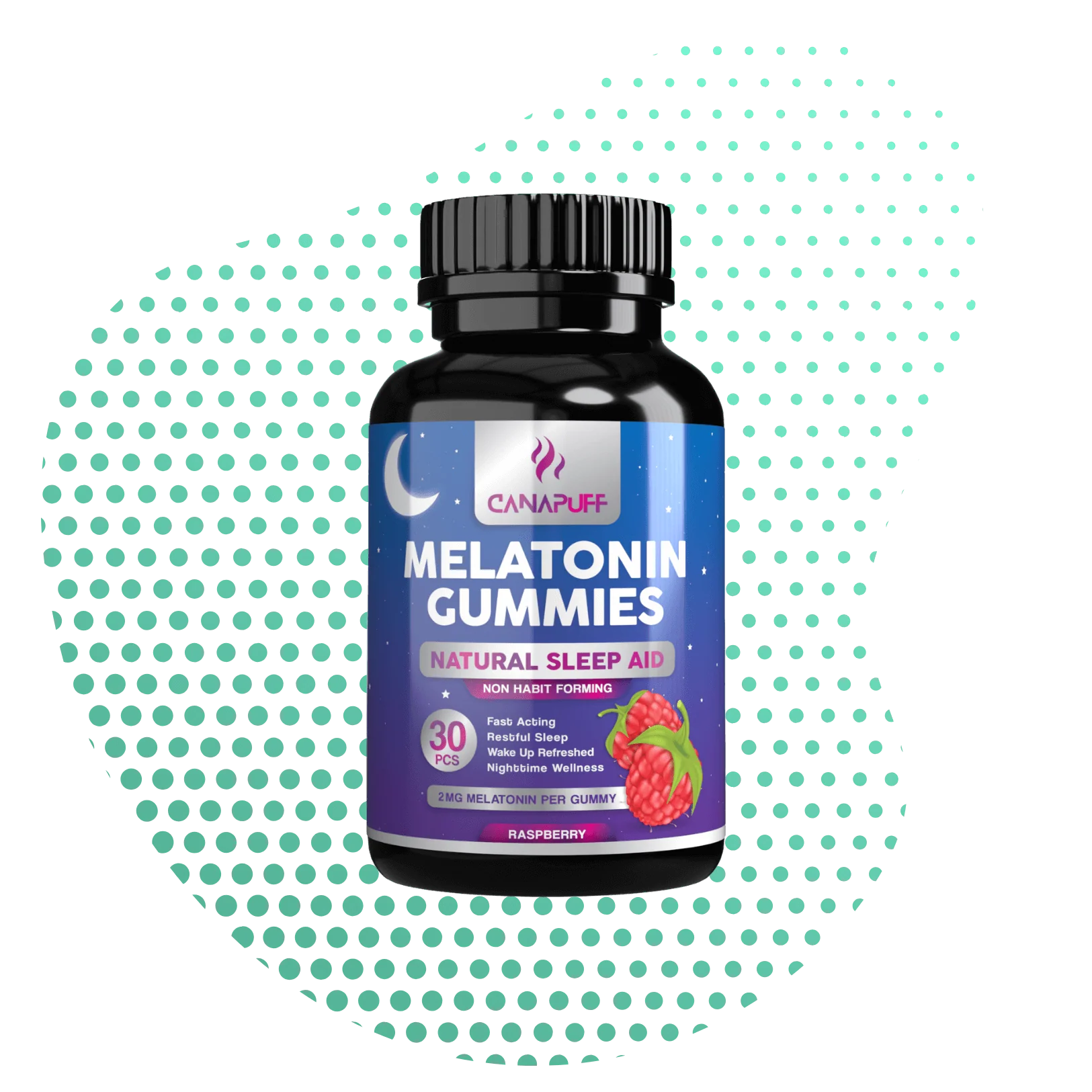 Melatonin Gummies Raspberry - Image 13