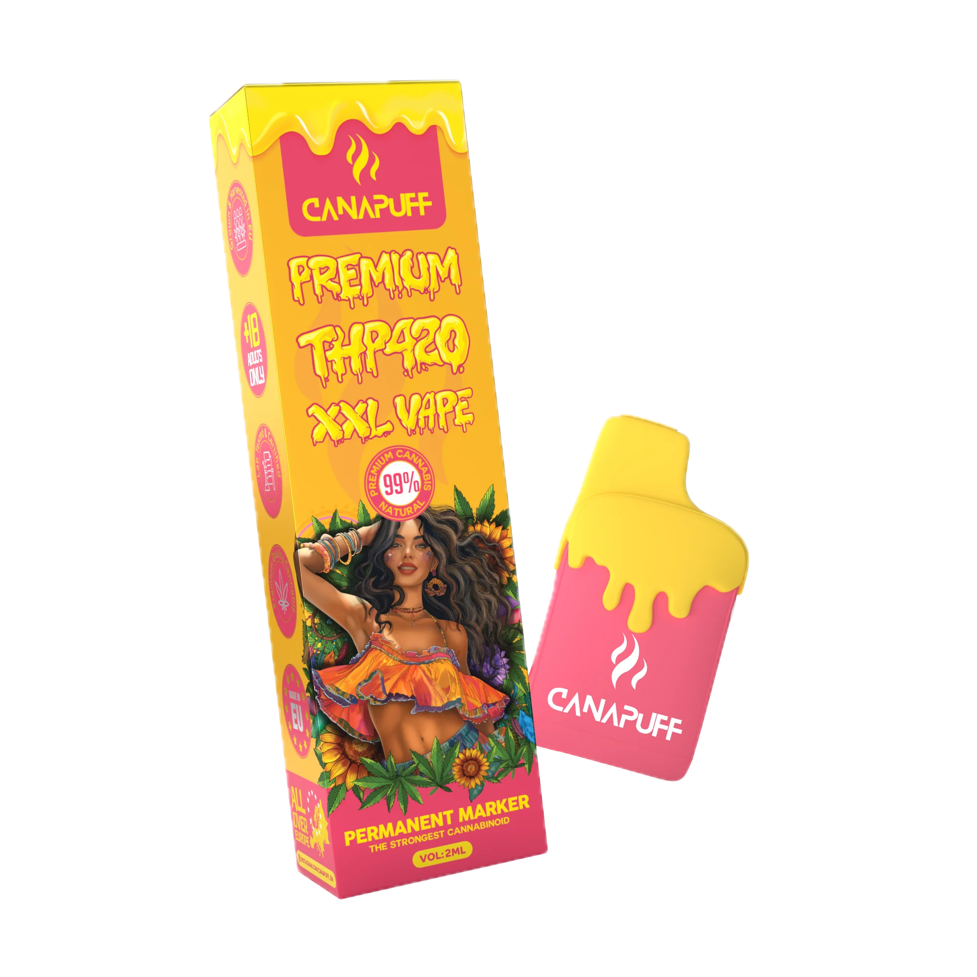 THP420 XXL Vape Permanent Marker 99% 2ml