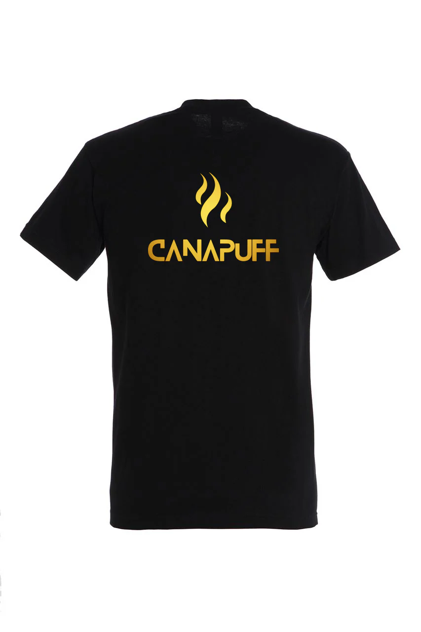 T-shirt Canapuff - Gold Shiny - Image 2