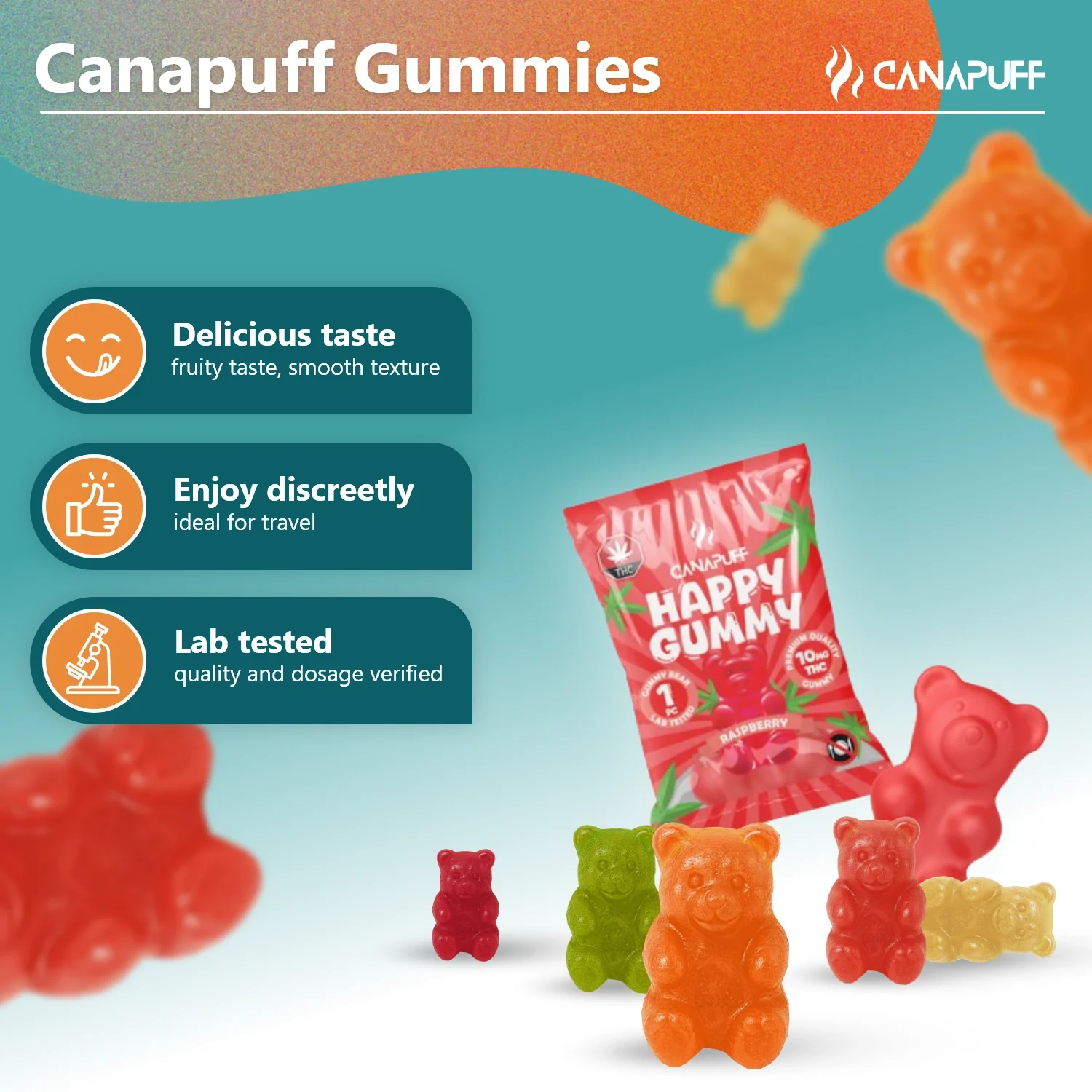 Delta 9 Gummy Raspbi - Image 6