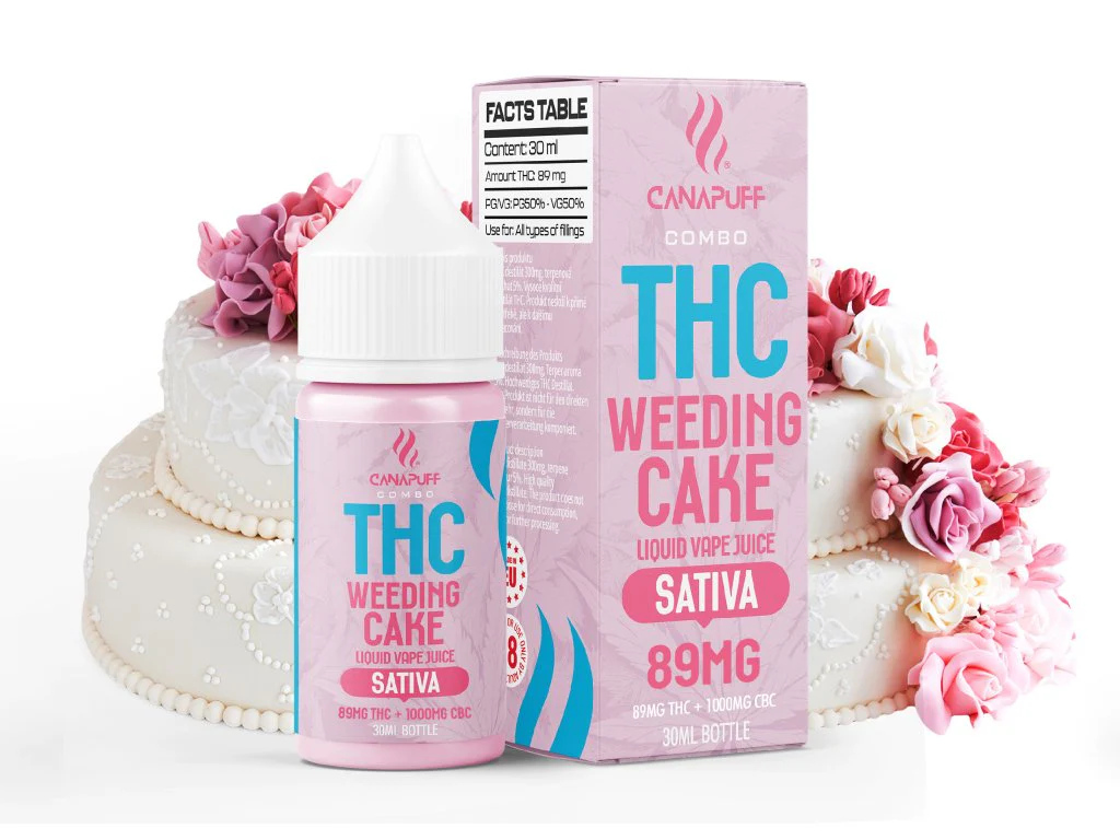 THC Liquid CBC Wedding Cake 30ml